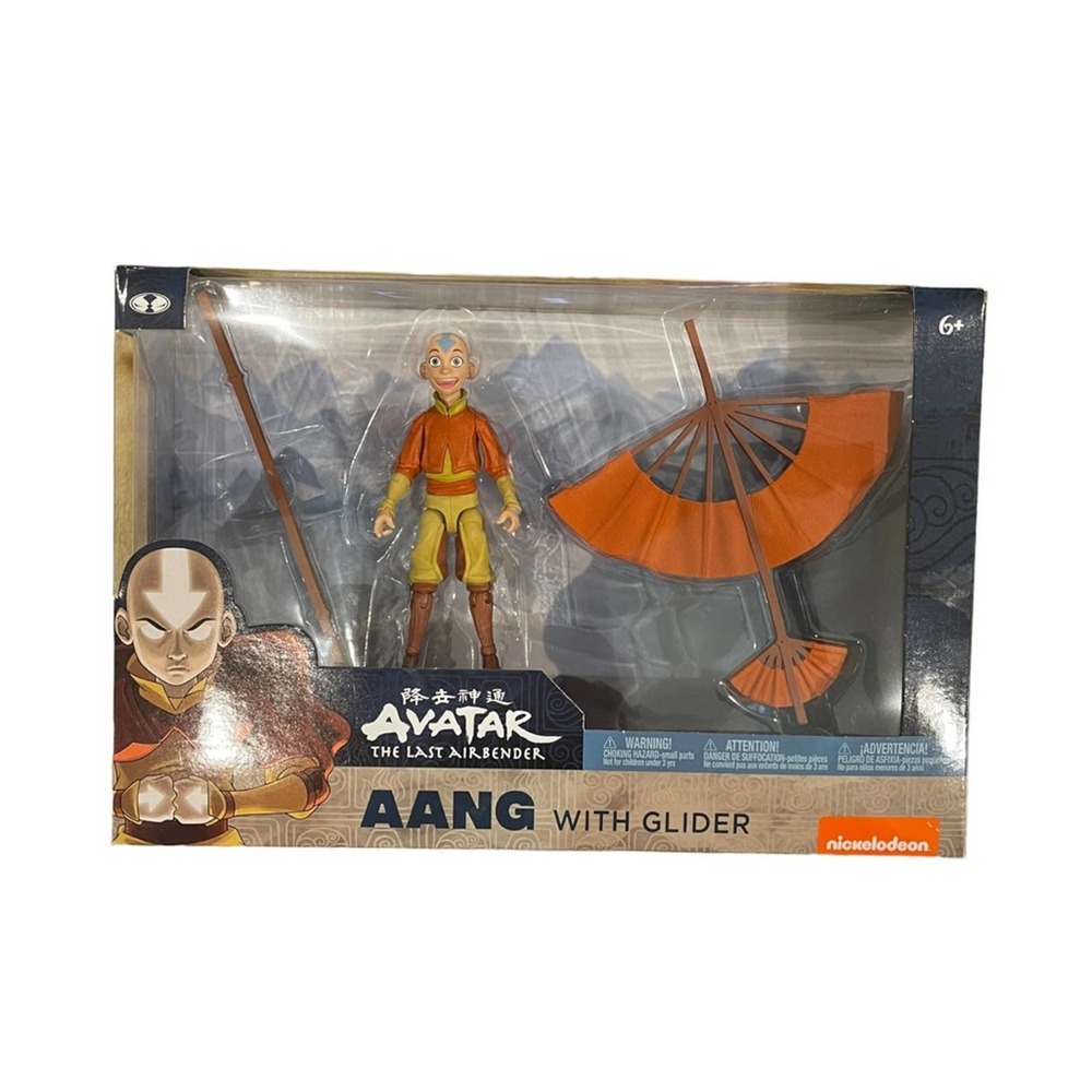 Avatar: The Last Airbender Aang 5" Action Figure with Glider by Mcfarlane toys